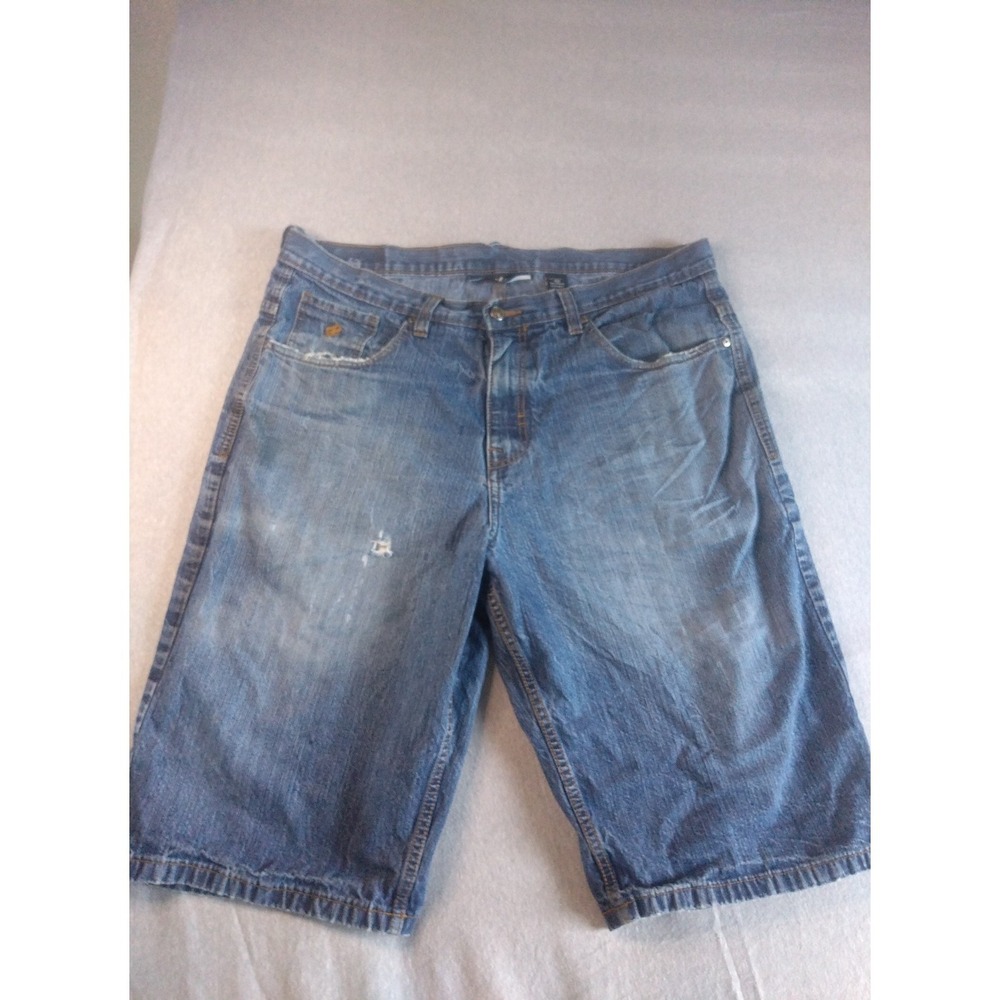 Roca Wear Baggy Y2K Denim Jean Shorts Size 40 - Picture 1 of 16
